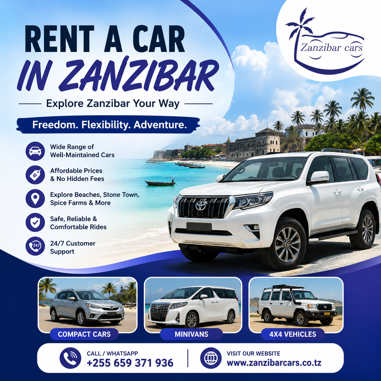 Car Rental in Zanzibar: How to Choose the Right Car for Your Holiday