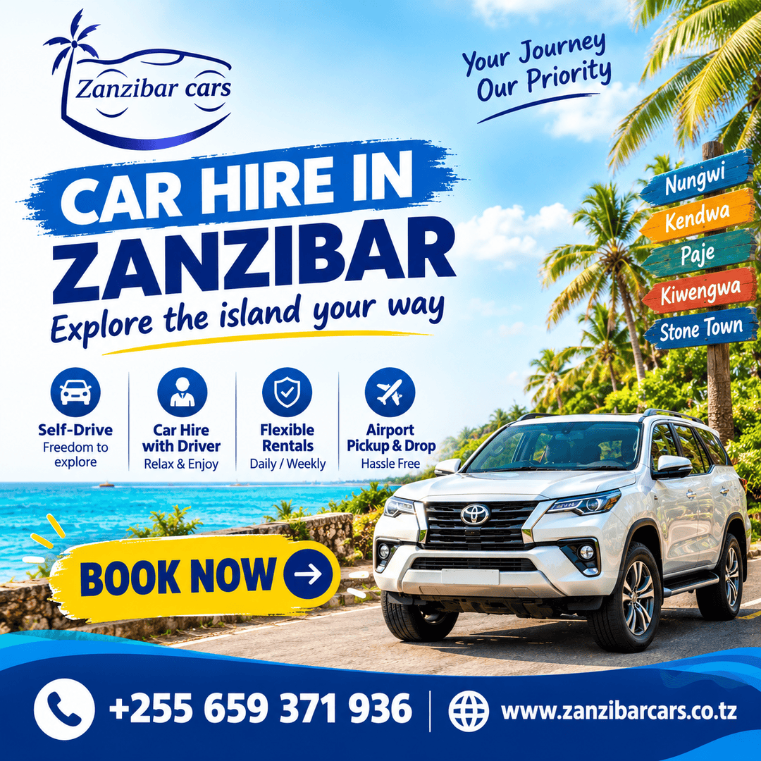 Zanzibar Car Rental for TouristsSelf-Drive and Car Hire Options